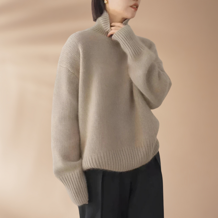 Lizzy | Elevated Neck Sweater