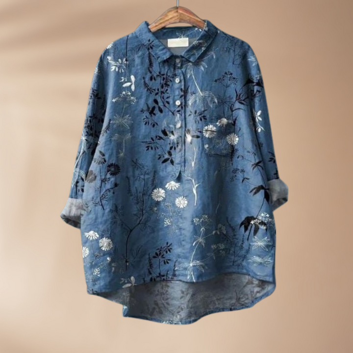 Gemma | Blommig Blus