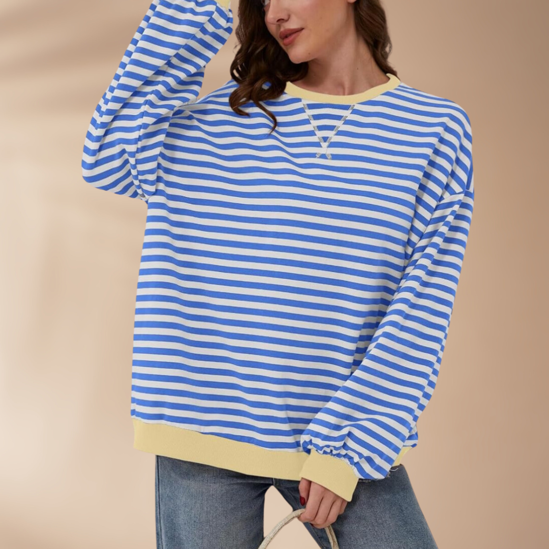 Luna | Randig Sweatshirt