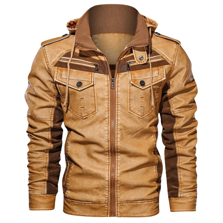 Roland | Premium Leather Biker Jacket