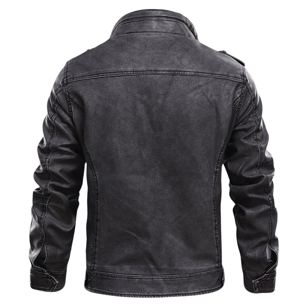 Tristan | Premium Leather Biker Jacket