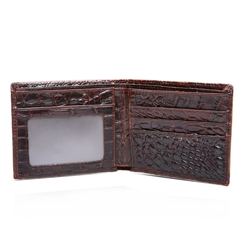 Crocodile Leather Wallet