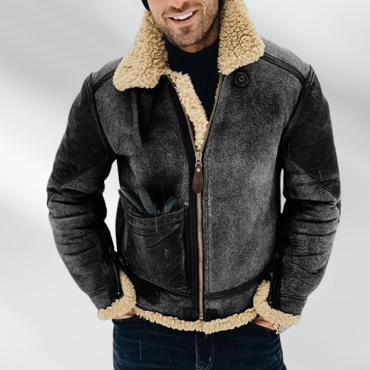 Stefan | Luxurious Shearling Coat