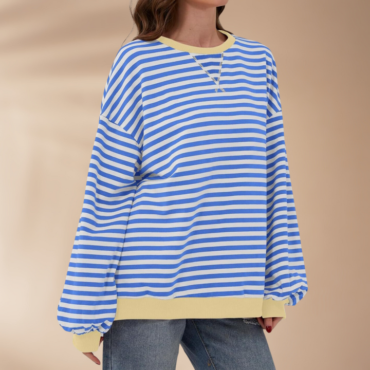 Luna | Randig Sweatshirt