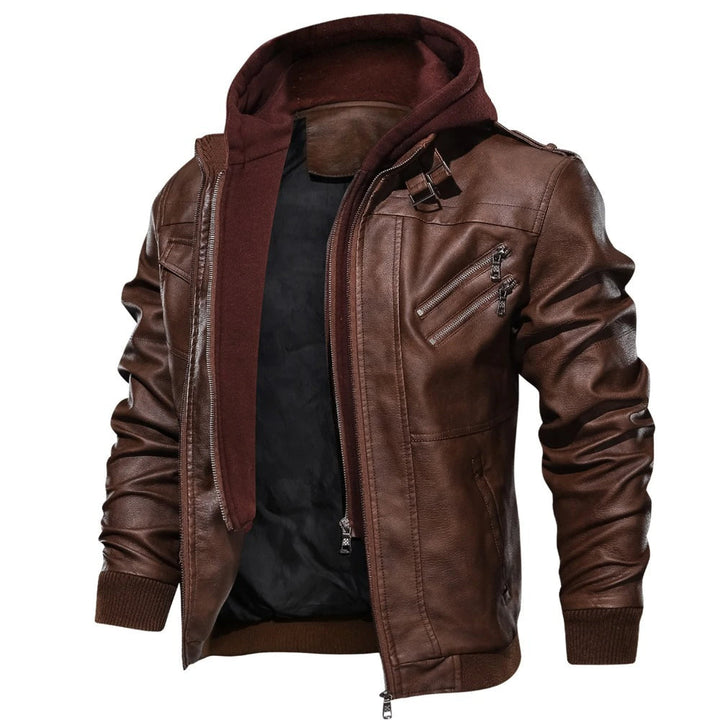 Leonard | Premium Leather Biker Jacket