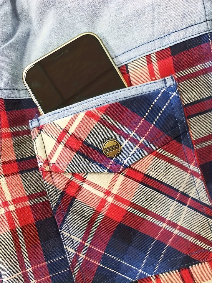 Aksel | Plaid Fleece Jacket