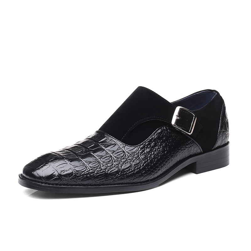 Snake Embossed Dress Shoes