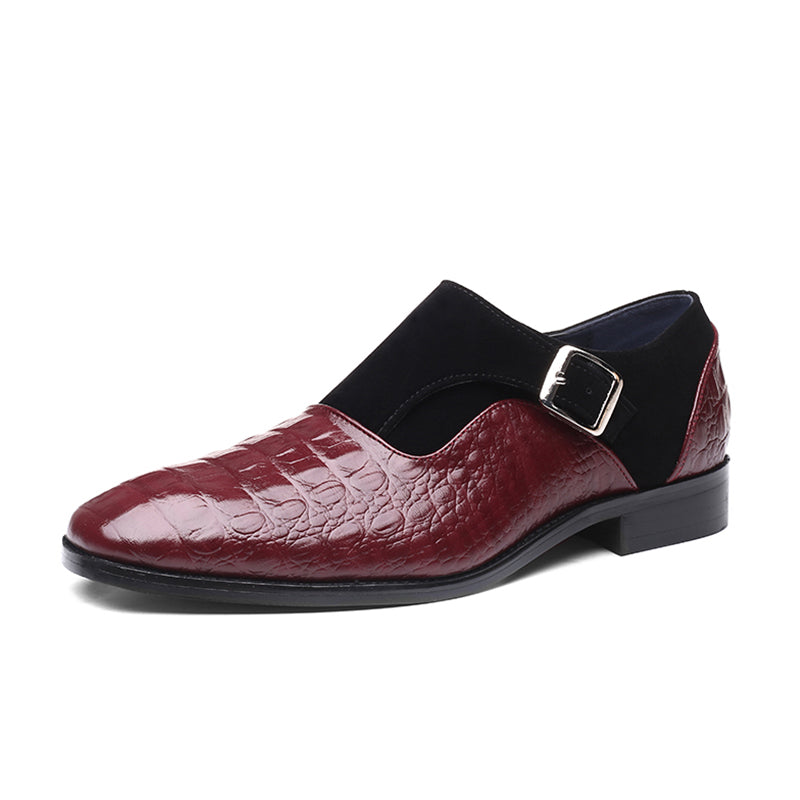 Snake Embossed Dress Shoes